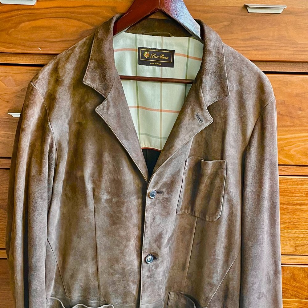 Brown Suede blazer
